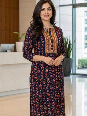 Indian/Pakistani style Sadabahar Women's Dress | Size Women's Small